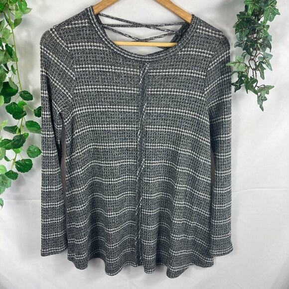 Altar'd State Tops - Altar'd state cross back waffle knit  top S